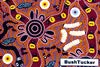 Art Down Under Aboriginal Scarf (SHORT LENGTH)