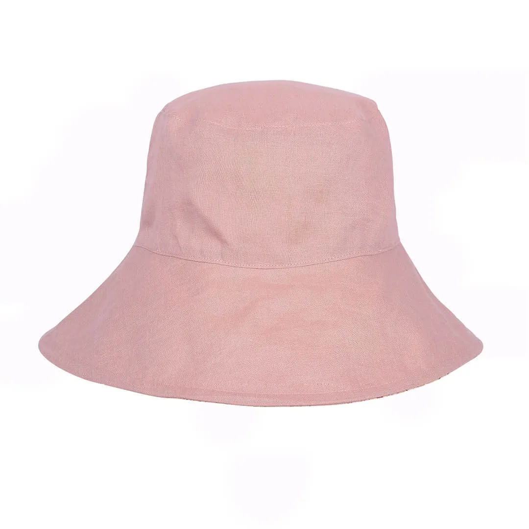 Bedhead Women's Vacationer' Reversible Ladies UPF50  Sun Hat - Lucy / Rosa