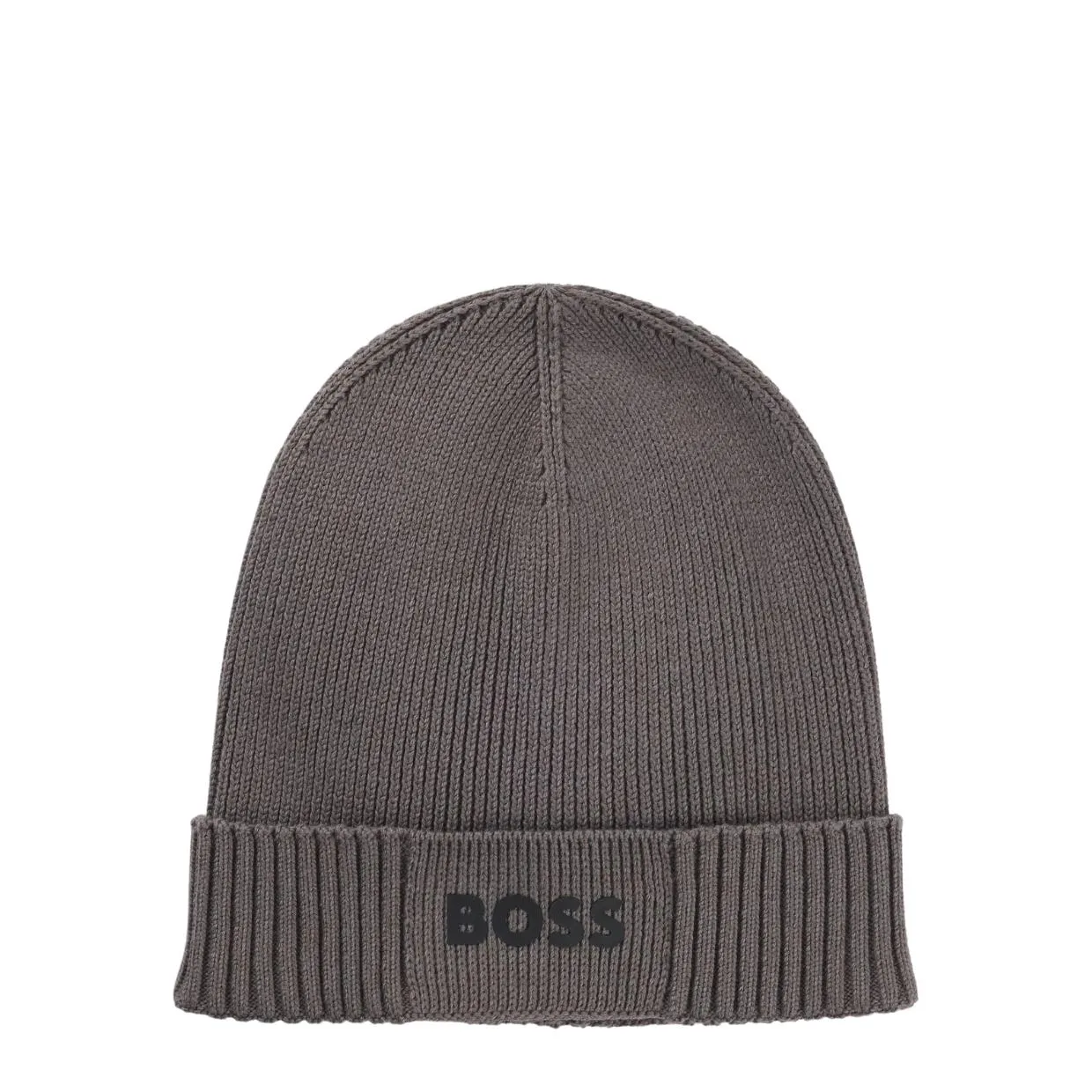 BOSS Contrast Logo Grey Asic Beanie