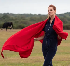 Cashmere Wrap Ruby Red