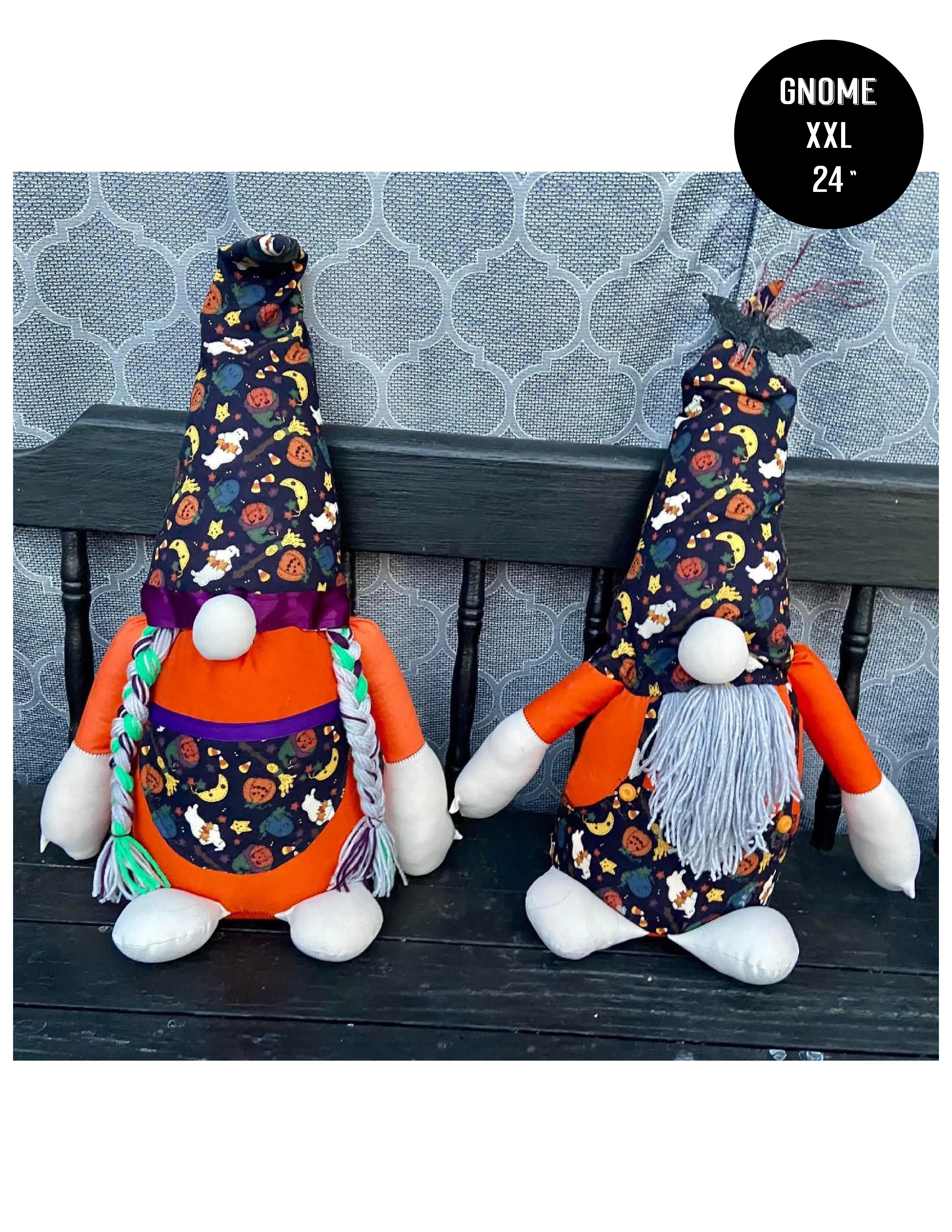 Charming Plush Gnome Sewing Pattern