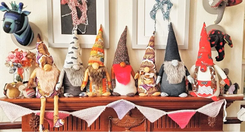 Charming Plush Gnome Sewing Pattern