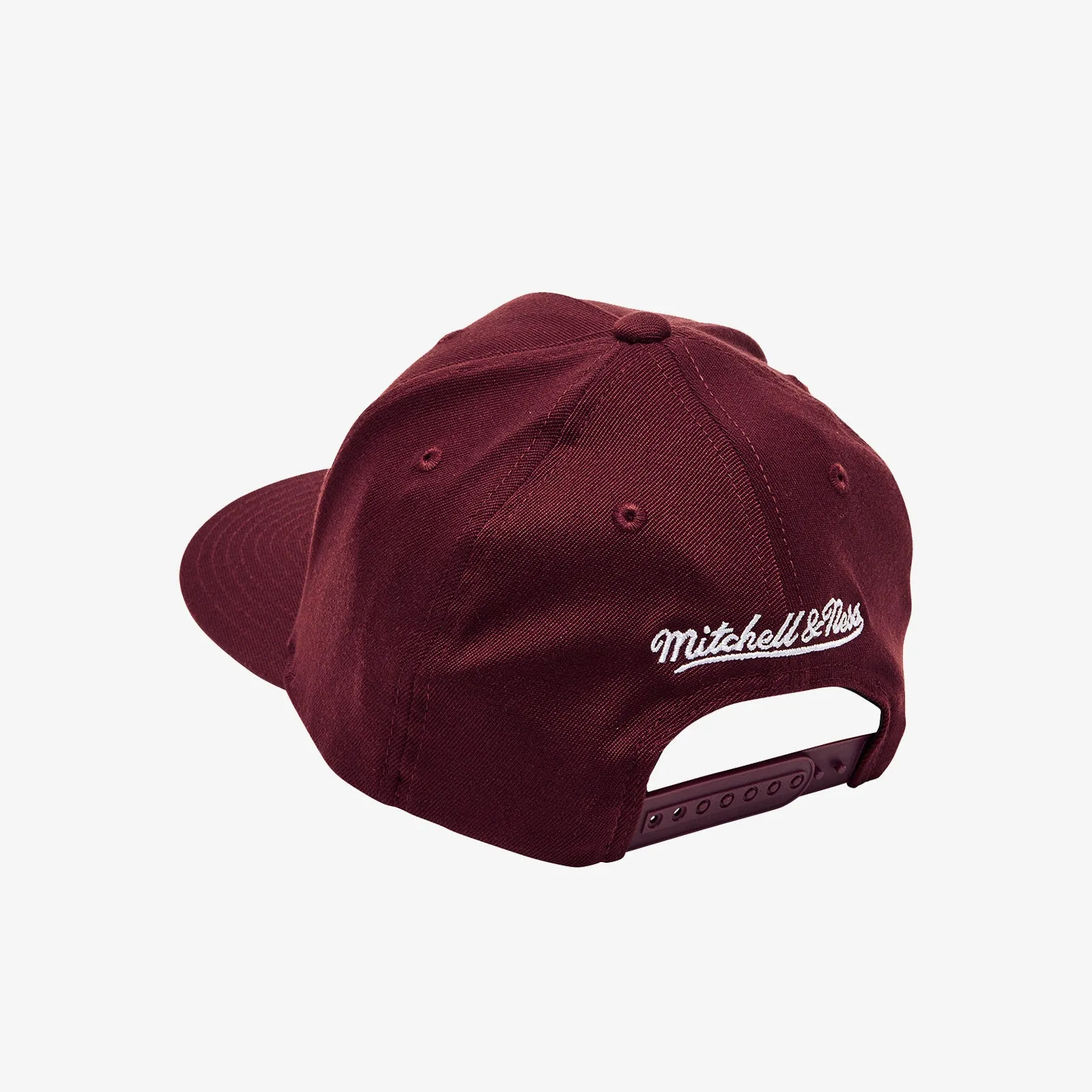 Chicago Bulls Crimson Panel Snapback - Burgundy