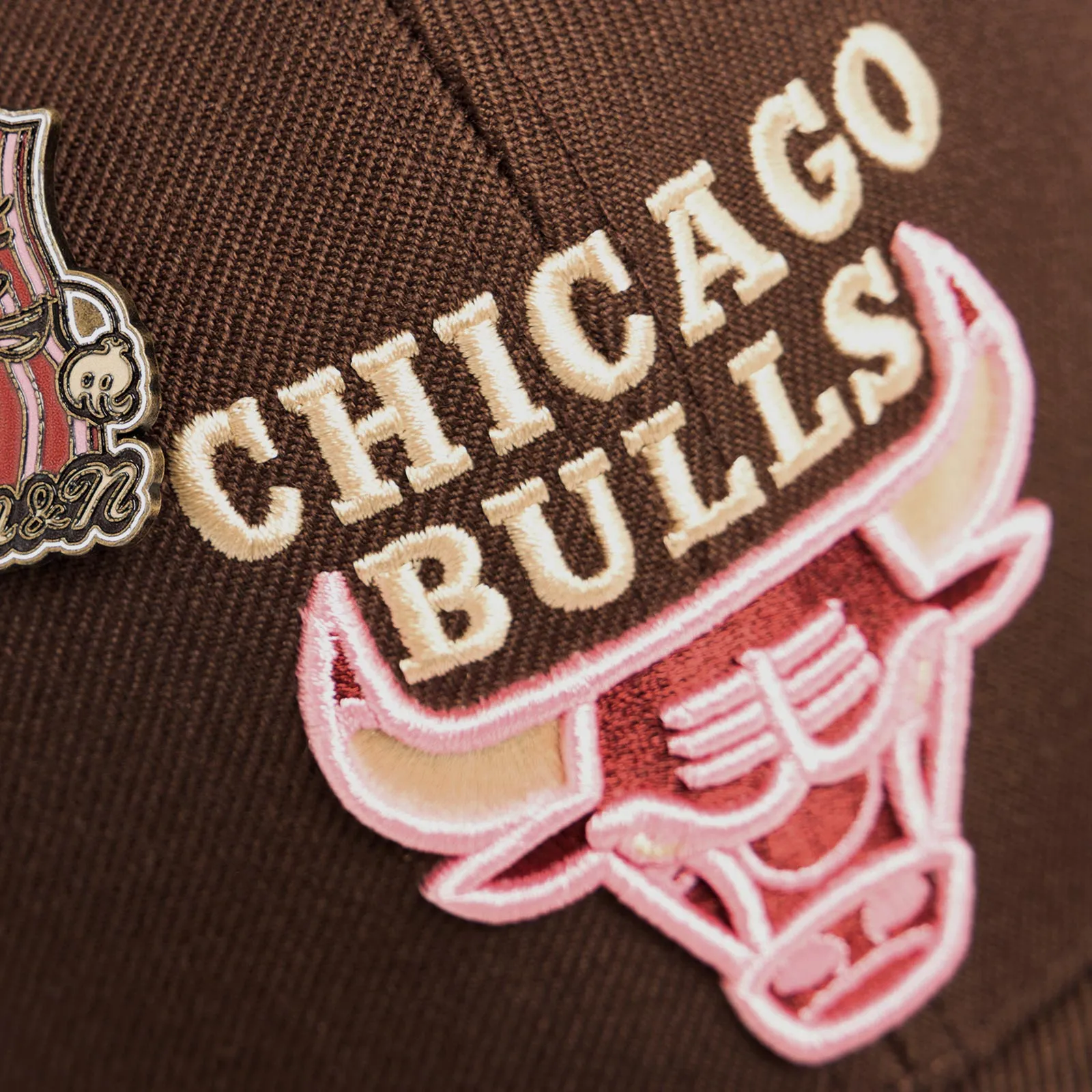 Chicago Bulls Sugar Bacon Pro Crown Snapback - Brown