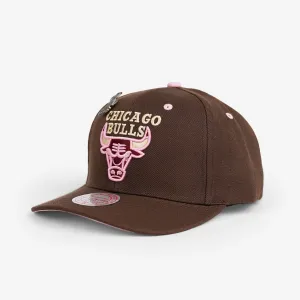 Chicago Bulls Sugar Bacon Pro Crown Snapback - Brown