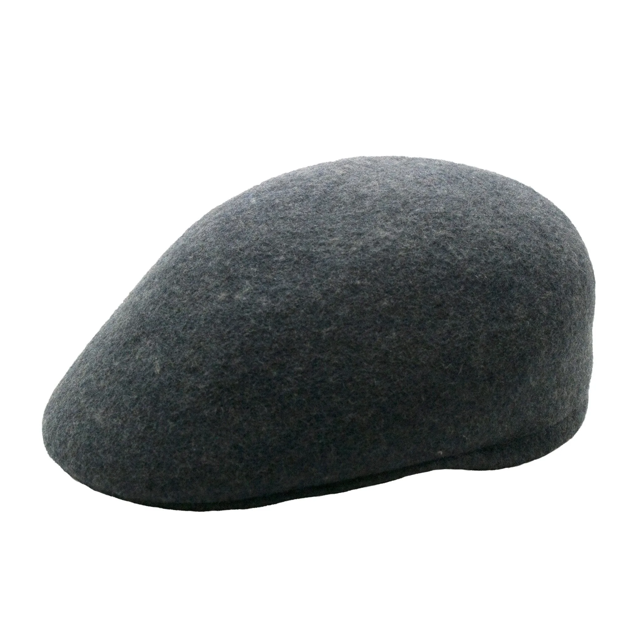 Classic Premium Wool Charcoal English Hat