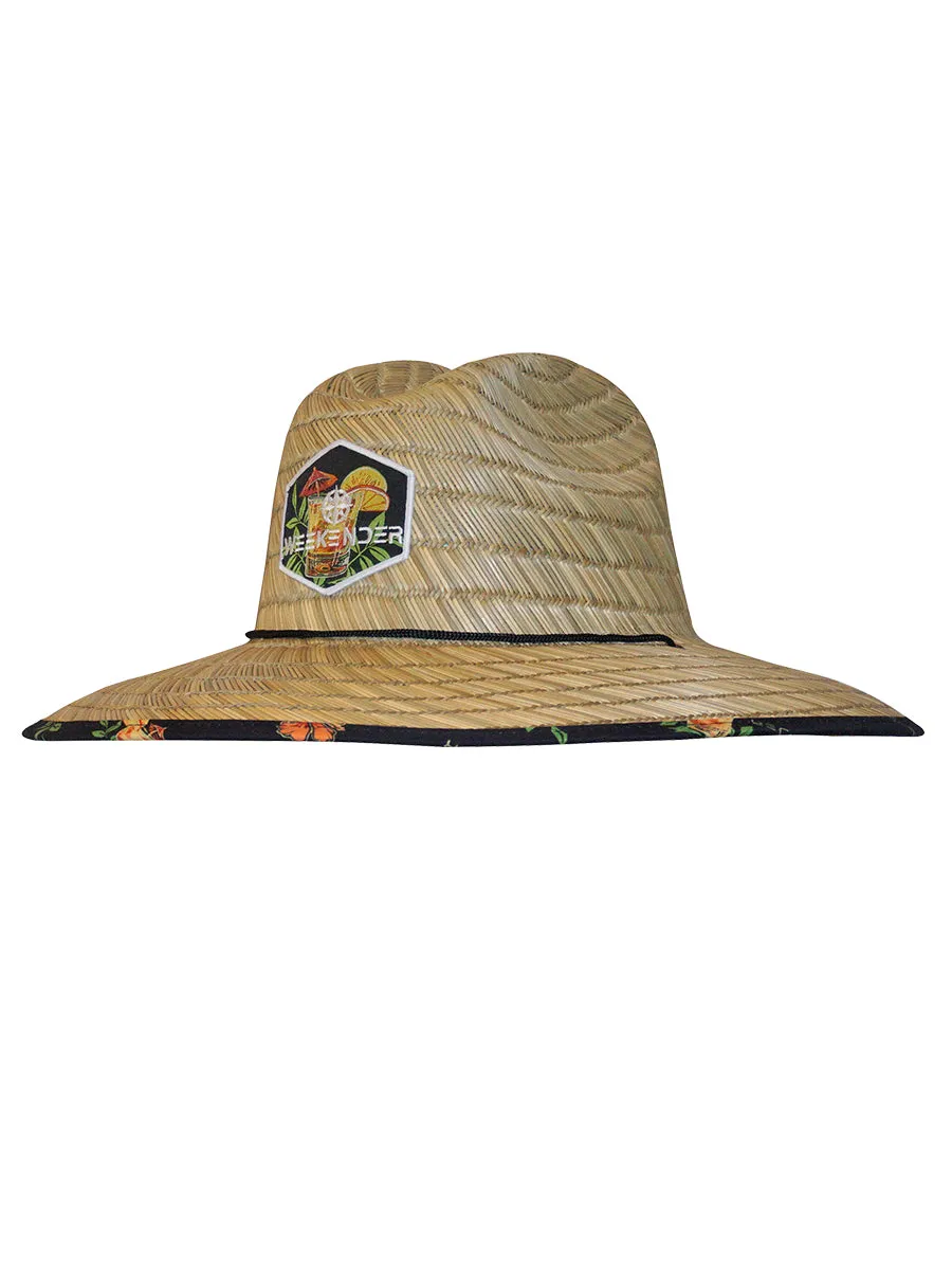 Cocktails Straw Hat