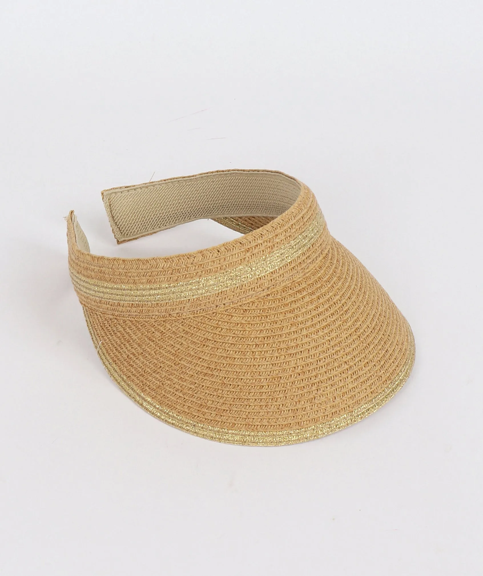 Cohen Visor - Natural/Gold