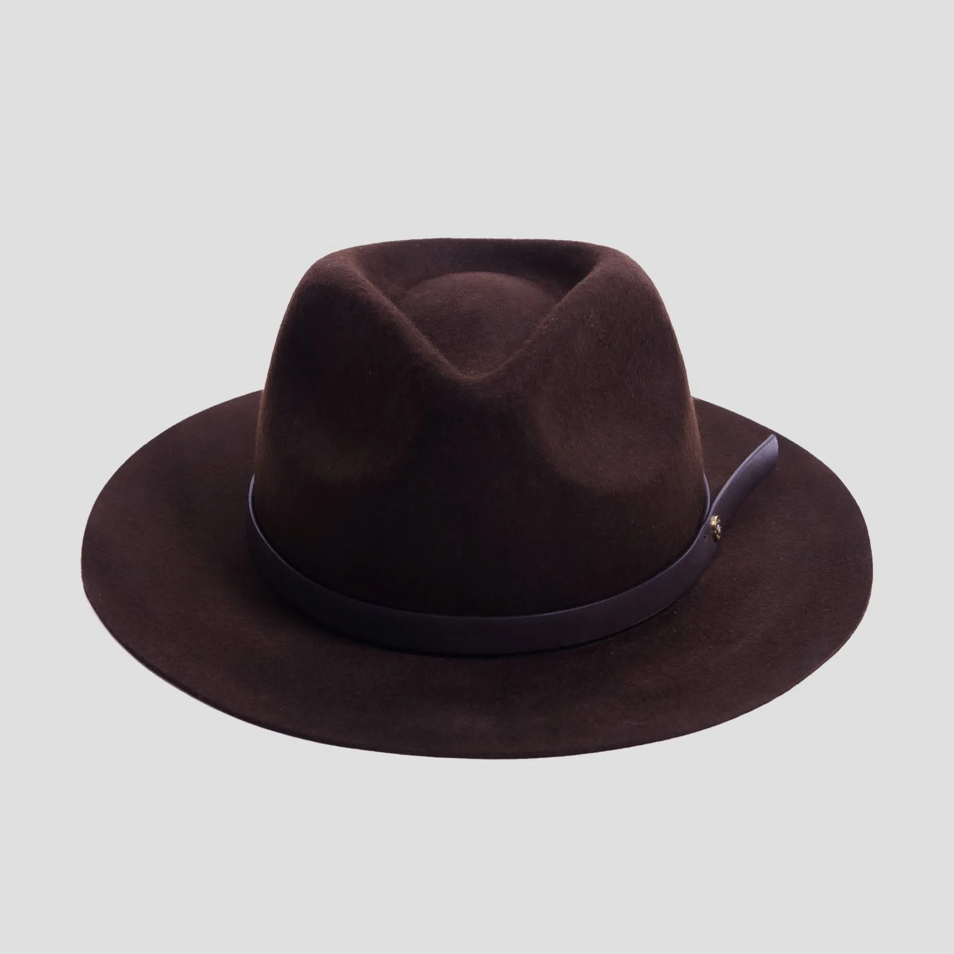 Dapper Men's Felt Fedora Hat – Camel