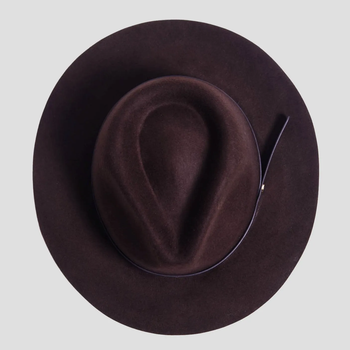 Dapper Men's Felt Fedora Hat – Camel