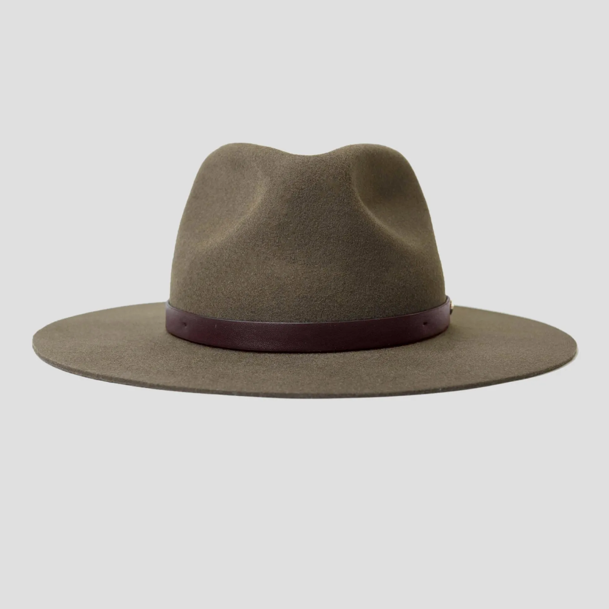 Dapper Men's Felt Fedora Hat – Camel