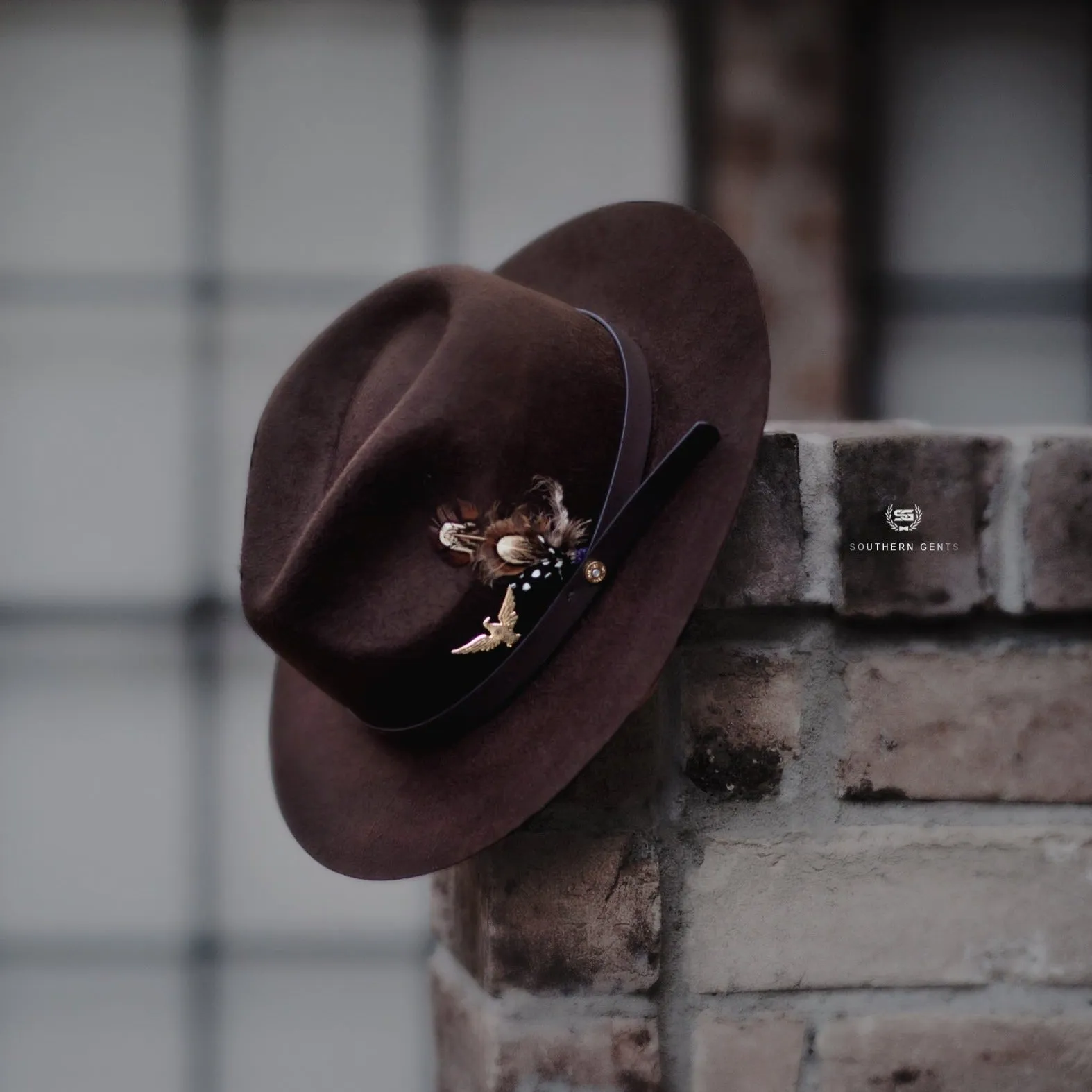 Dapper Men's Felt Fedora Hat – Dark Grey