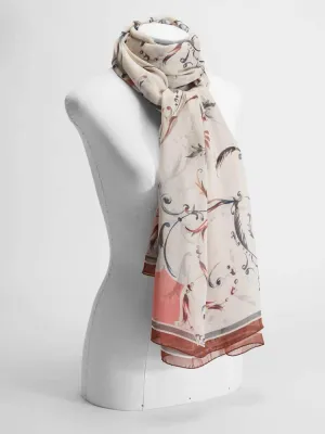 Dimma Printed Silk Neck Scarf