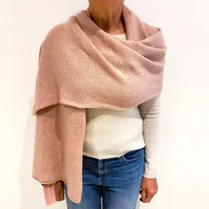 Dusty Pink Cashmere Wrap/Scarf