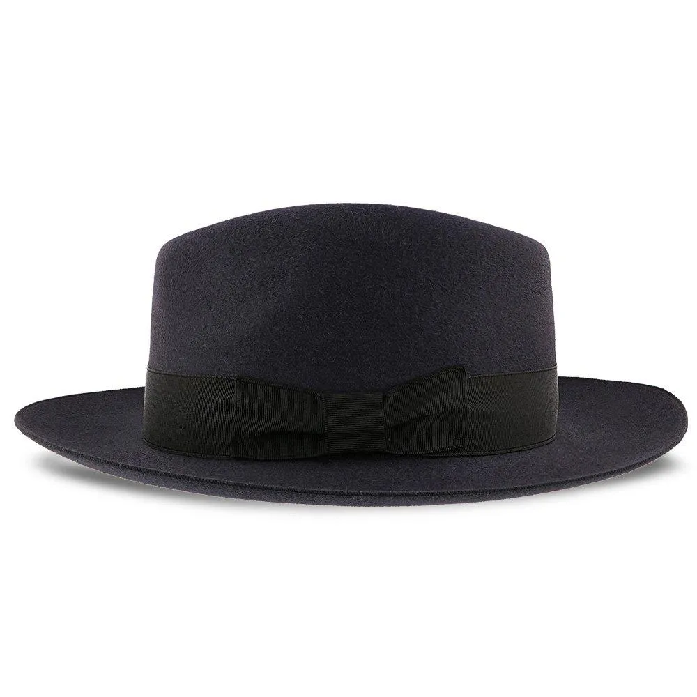 Egan - Dobbs Navy Fur Felt Fedora Hat