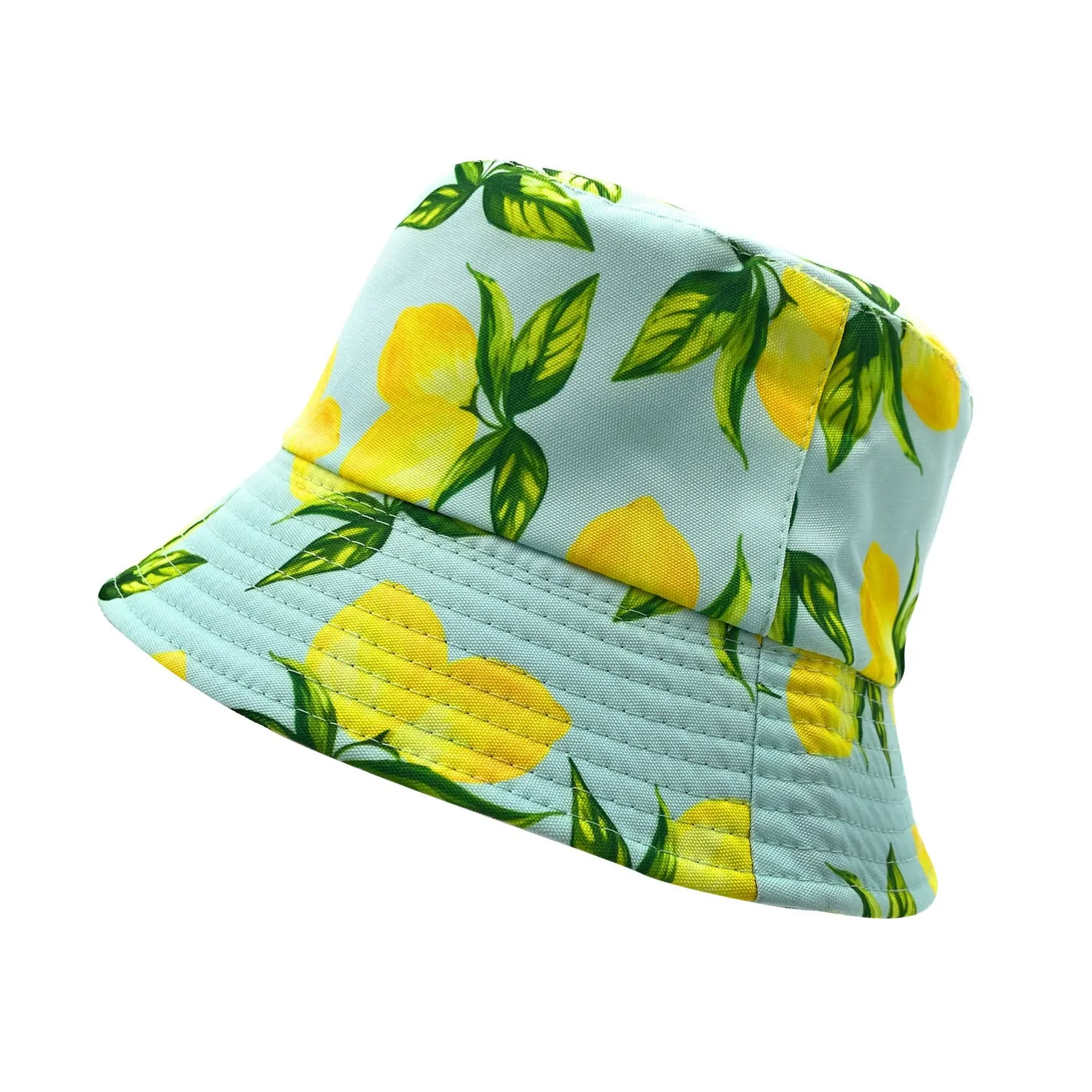 Empire Cove Fruit Designs Bucket Hat Reversible Fisherman Cap Women Men Summer