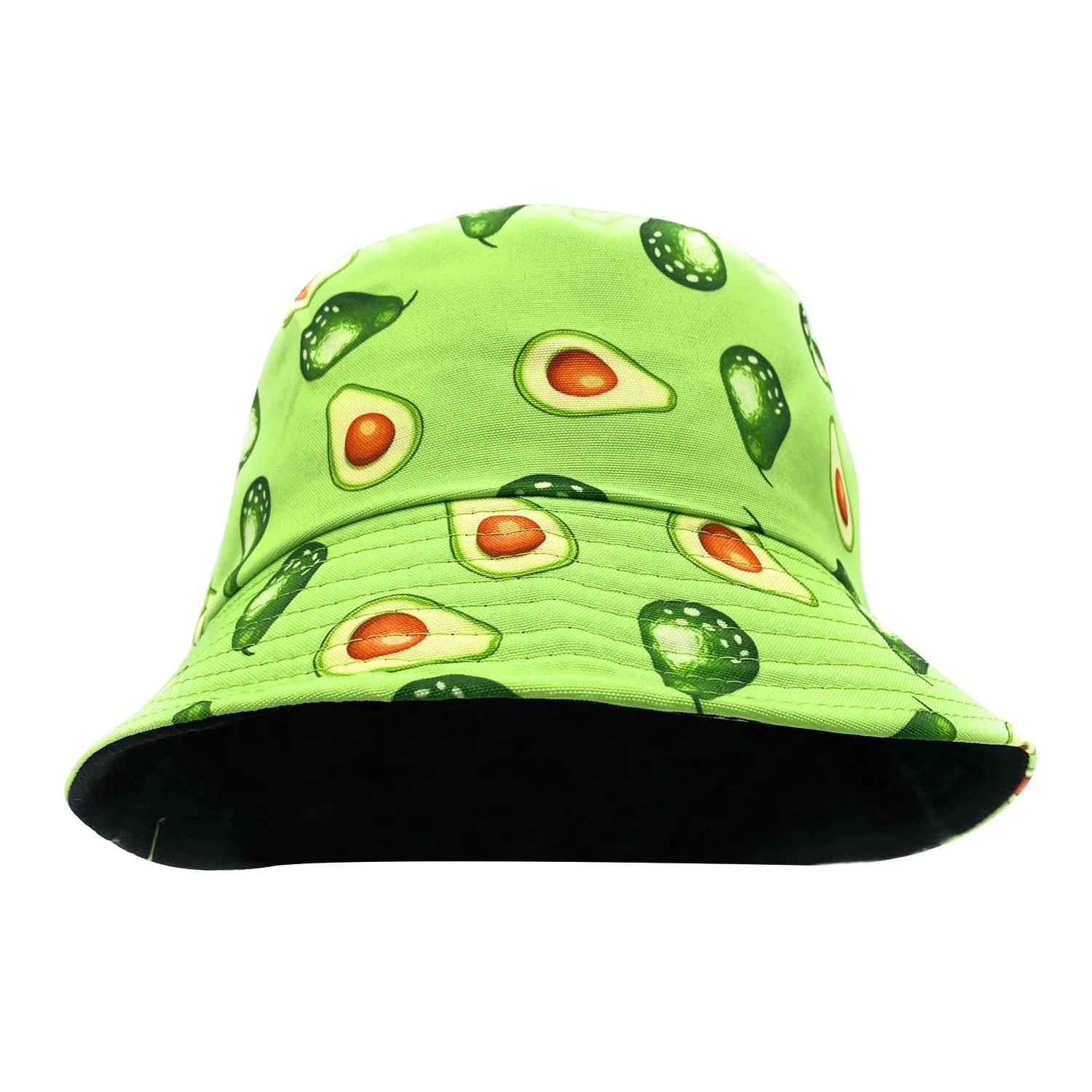 Empire Cove Fruit Designs Bucket Hat Reversible Fisherman Cap Women Men Summer