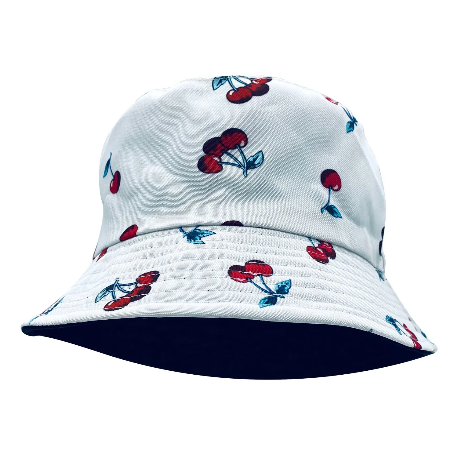 Empire Cove Fruit Designs Bucket Hat Reversible Fisherman Cap Women Men Summer