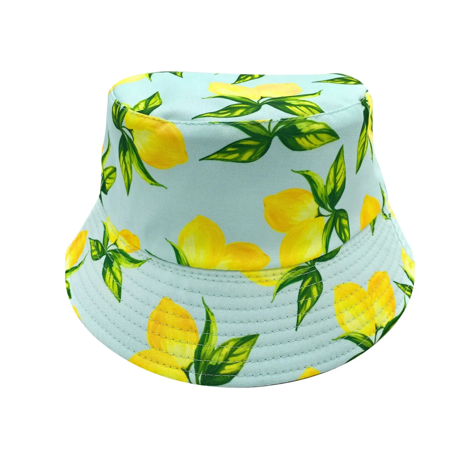 Empire Cove Fruit Designs Bucket Hat Reversible Fisherman Cap Women Men Summer