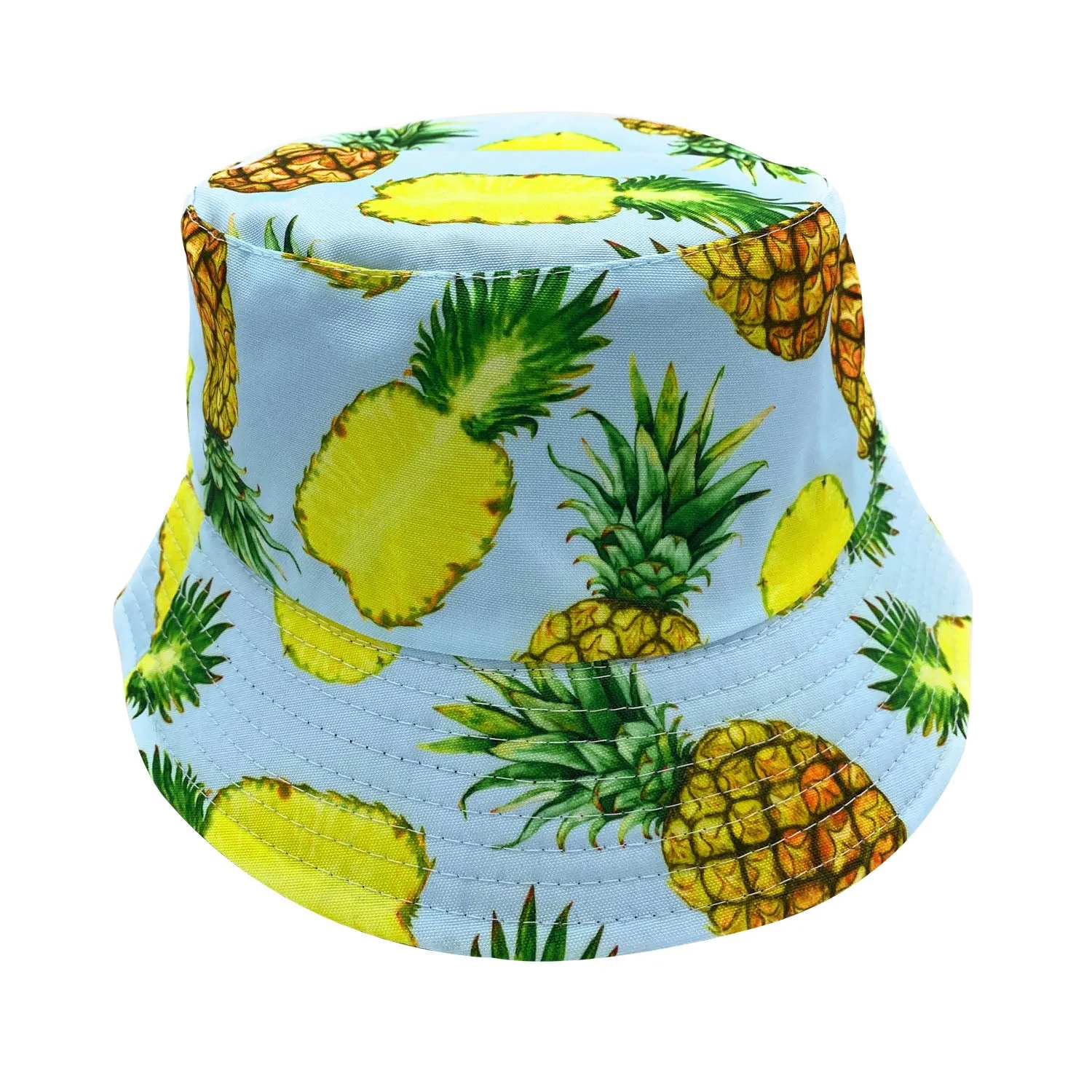 Empire Cove Fruit Designs Bucket Hat Reversible Fisherman Cap Women Men Summer