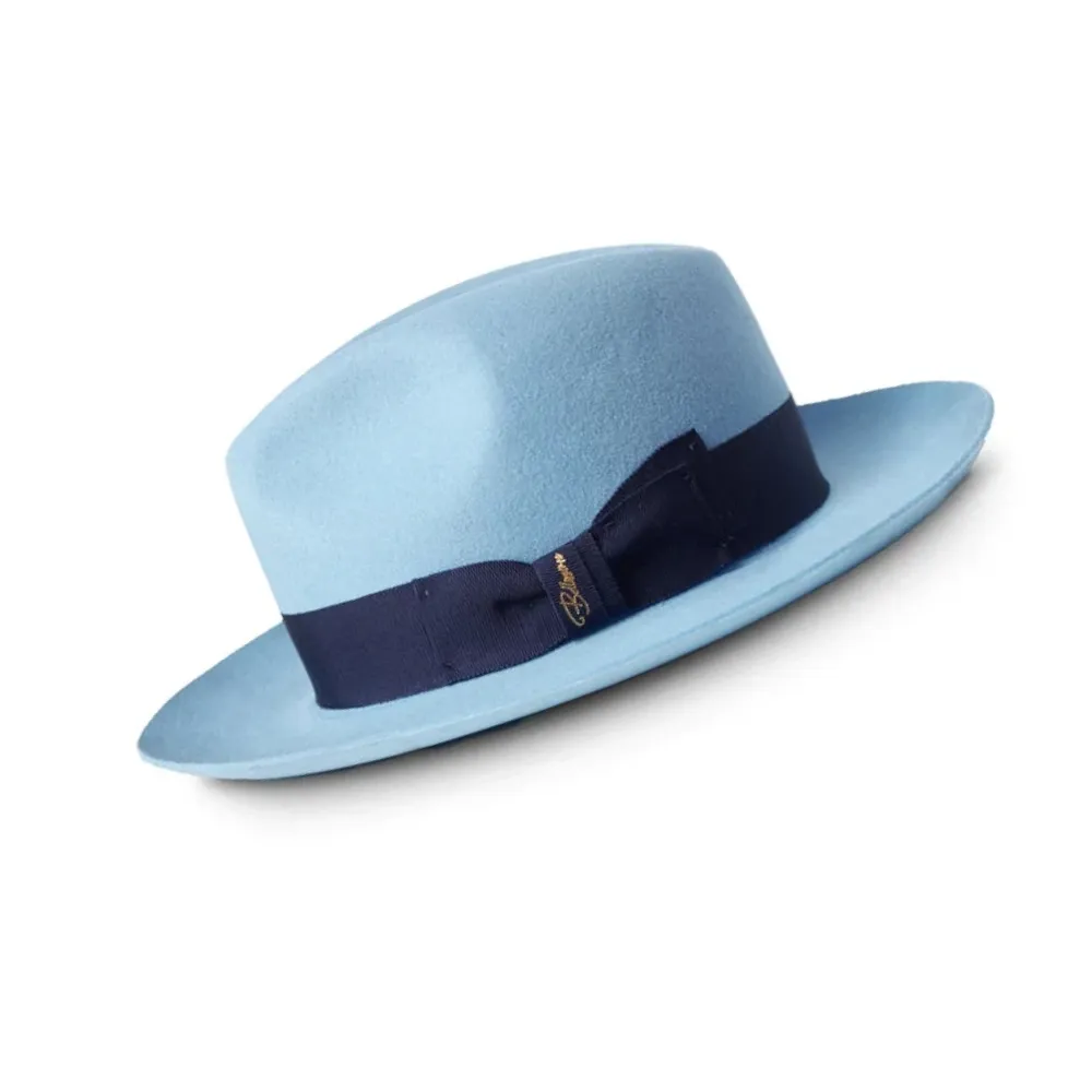 Felt Two Tone Fedora Hat