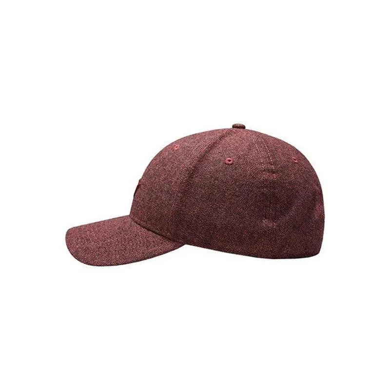 Icon II Tweed Dad Cap, CABERNET