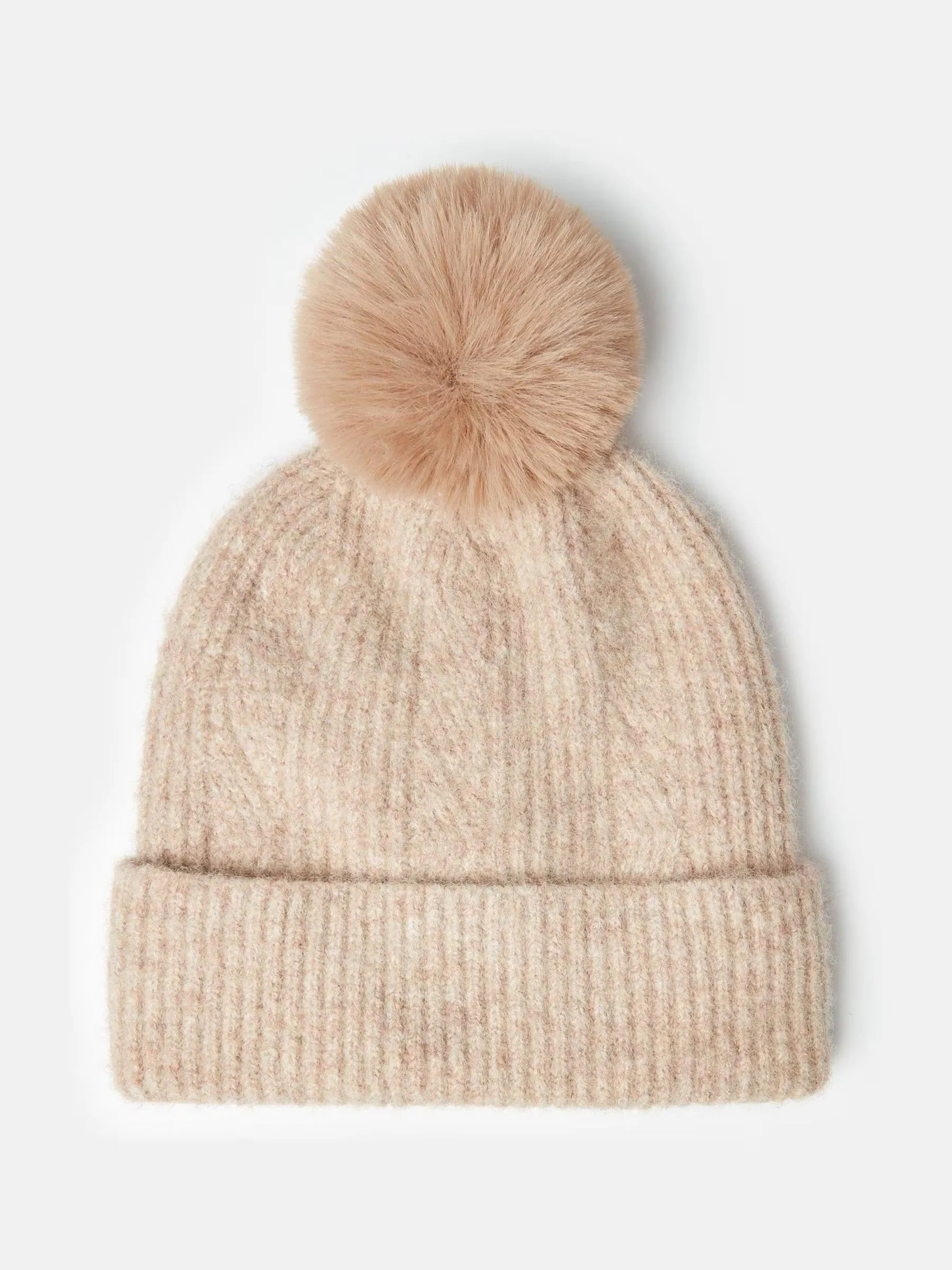 Joules Effie Knitted Bobble Hat