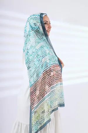 Keyla Printed Chiffon Hijab