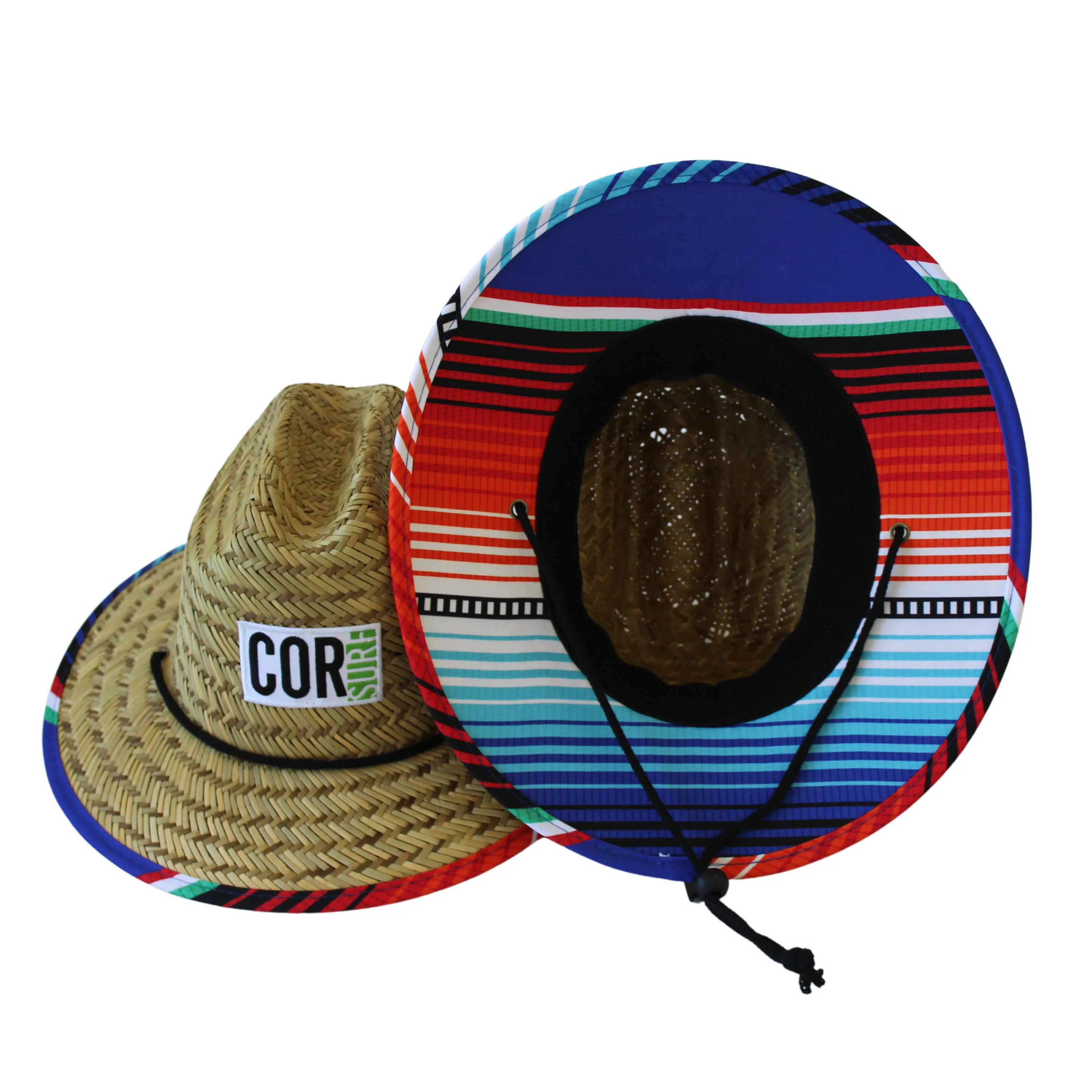 Kids Straw Hat Summer Beach Hat for Boys and Girls - Sarape