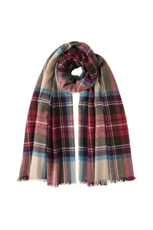 Lightweight Tartan Cashmere Stole