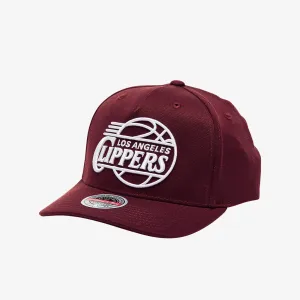 Los Angeles Clippers Crimson Panel Snapback - Burgundy