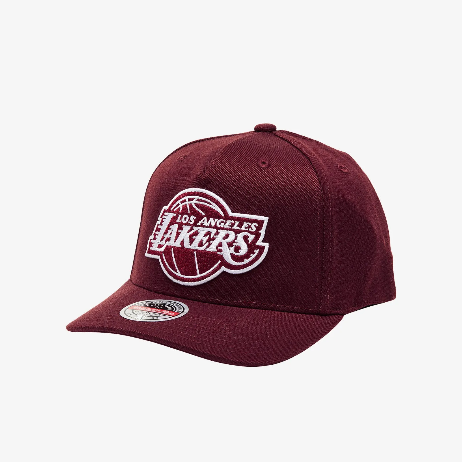 Los Angeles Lakers Crimson Panel Snapback - Burgundy