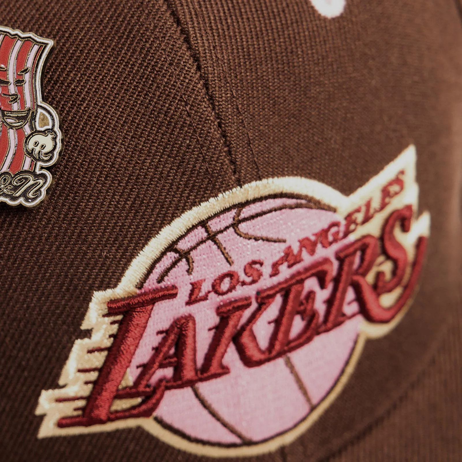 Los Angeles Lakers Sugar Bacon Pro Crown Snapback - Brown