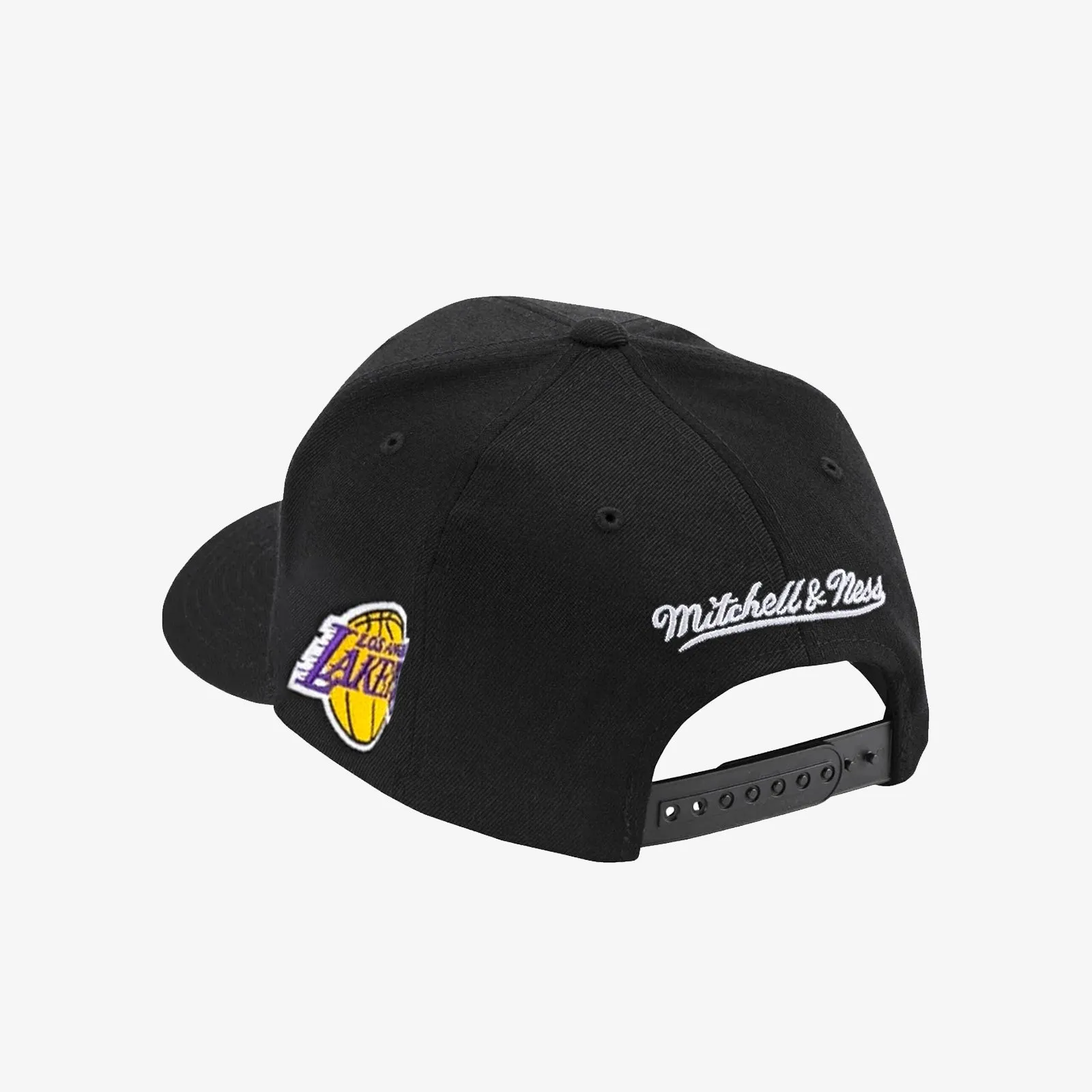 Los Angeles Lakers Team Script Classic Redline Snapback - Black