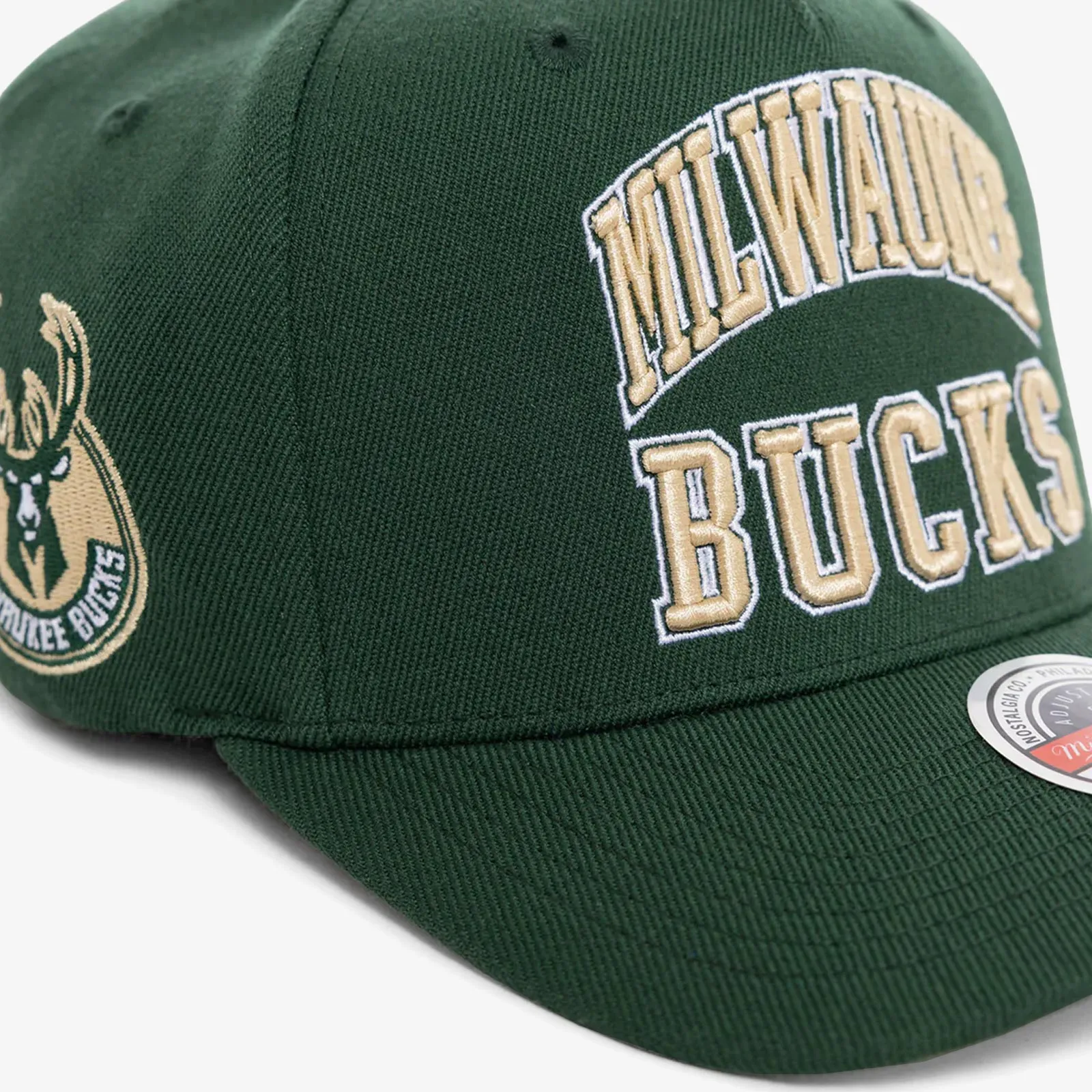 Milwaukee Bucks Zone Classic Redline Snapback - Green