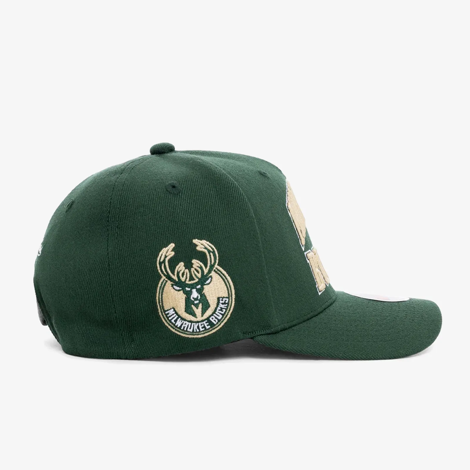 Milwaukee Bucks Zone Classic Redline Snapback - Green