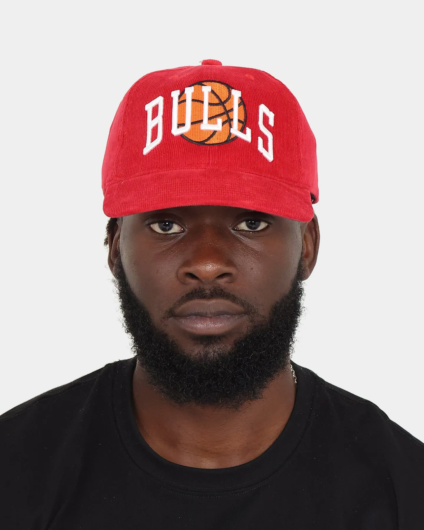 Mitchell & Ness Chicago Bulls 'Cord Arch' Dad Snapback Scarlet