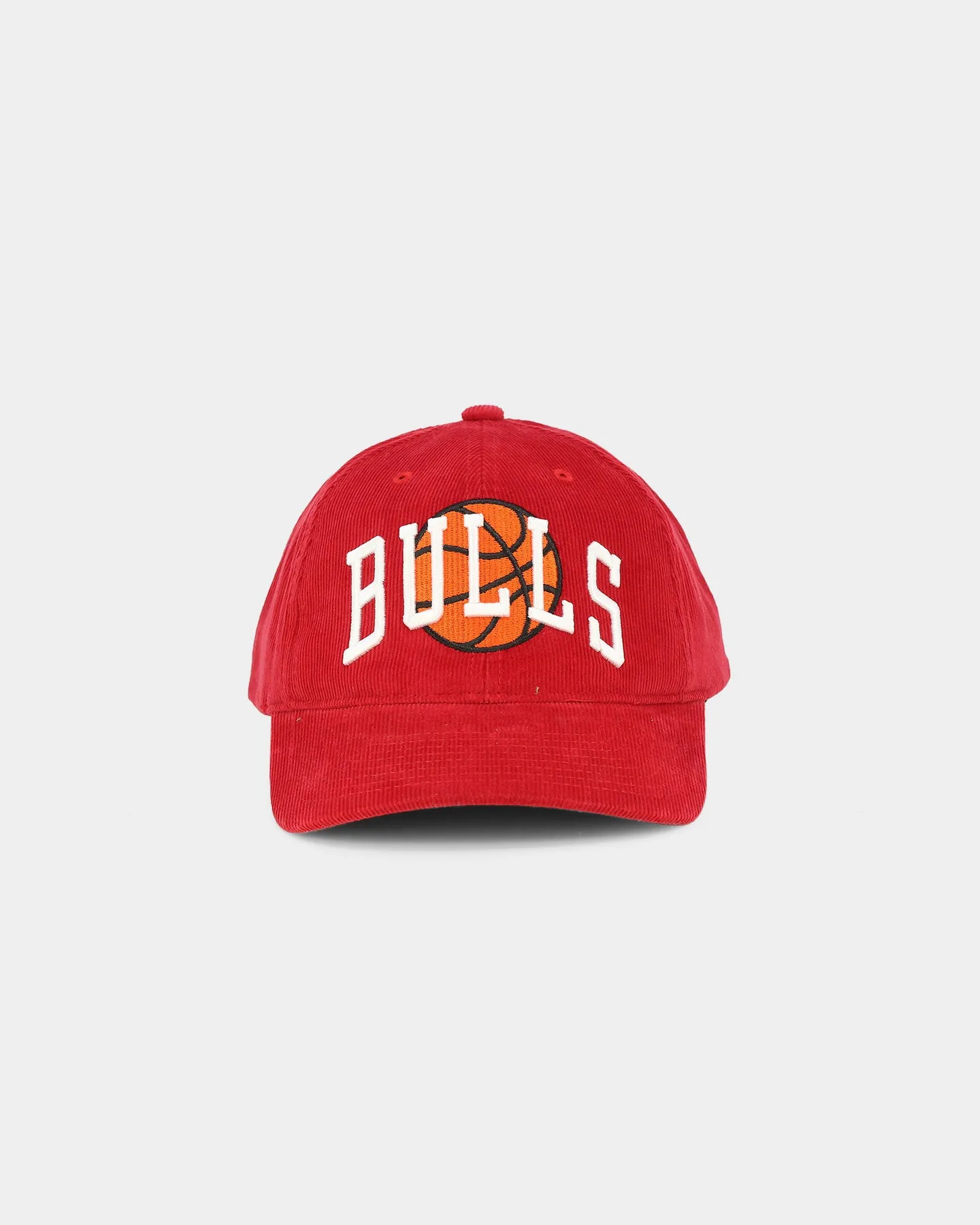 Mitchell & Ness Chicago Bulls 'Cord Arch' Dad Snapback Scarlet