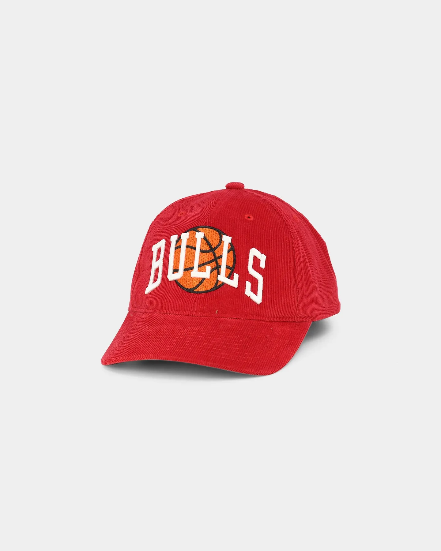 Mitchell & Ness Chicago Bulls 'Cord Arch' Dad Snapback Scarlet