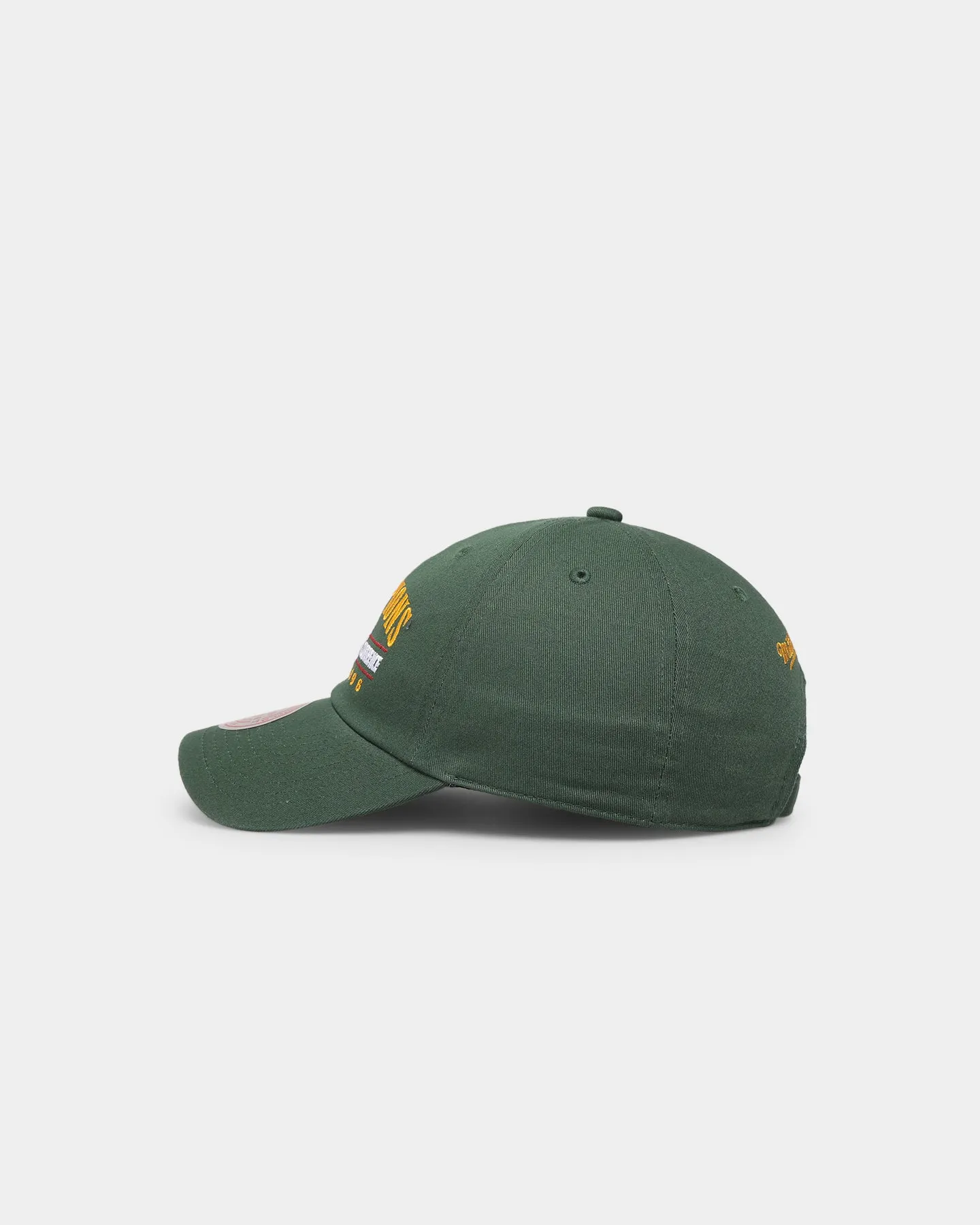 Mitchell & Ness Seattle Sonics '1996 Champions' Dad Hat Strapback Faded Green