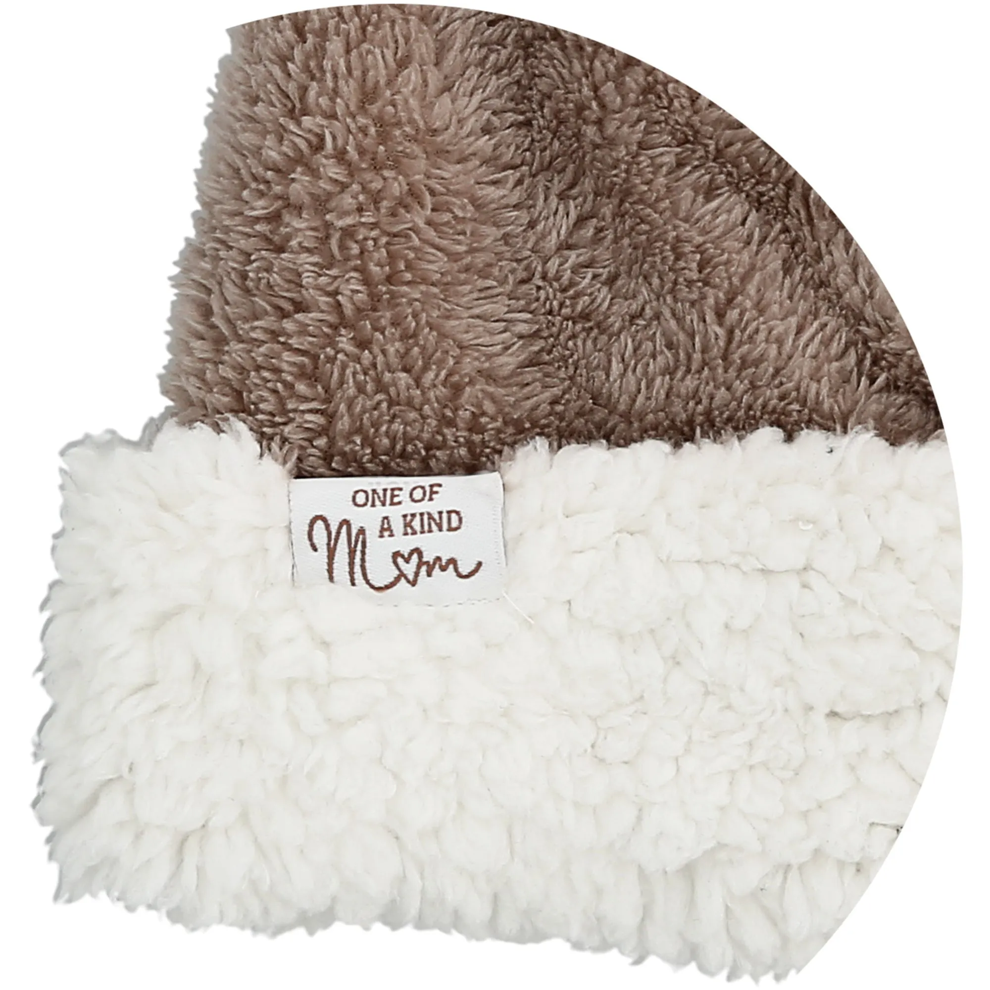 Mom One Size Fits Most Reversible Sherpa Hat