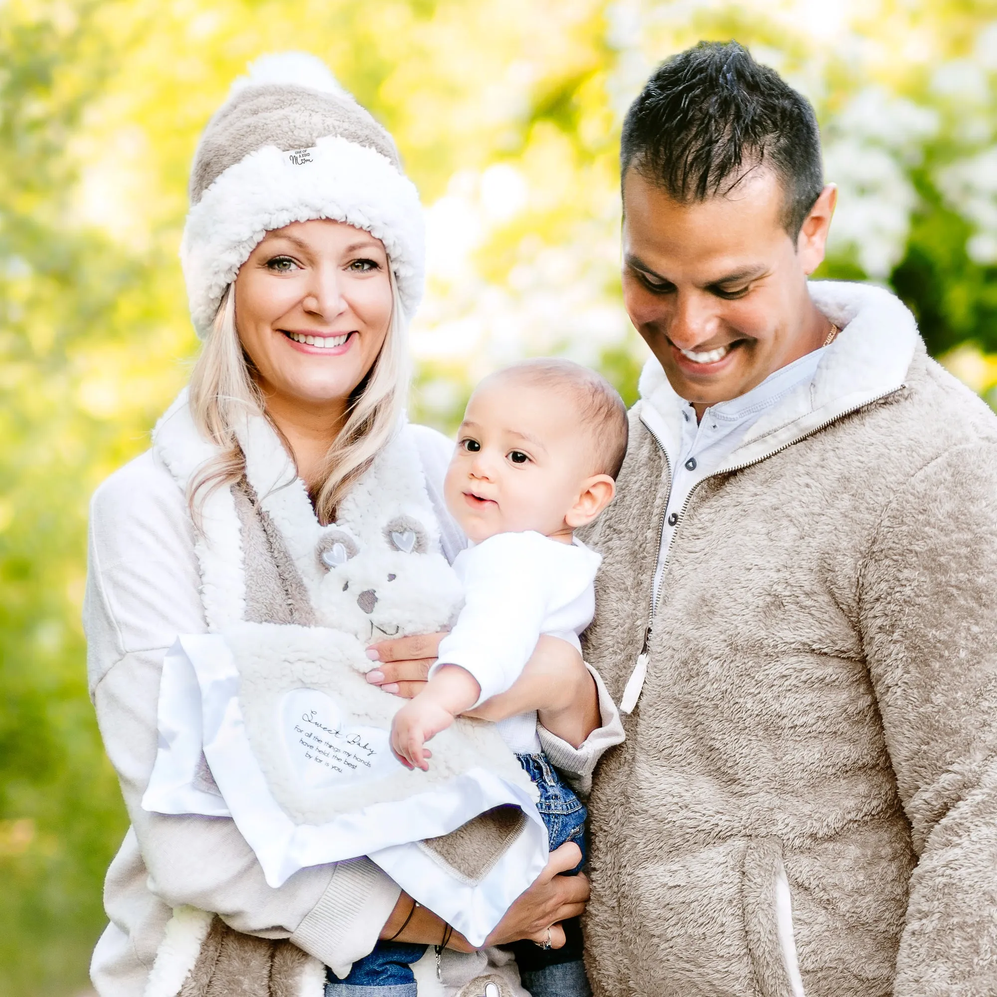 Mom One Size Fits Most Reversible Sherpa Hat