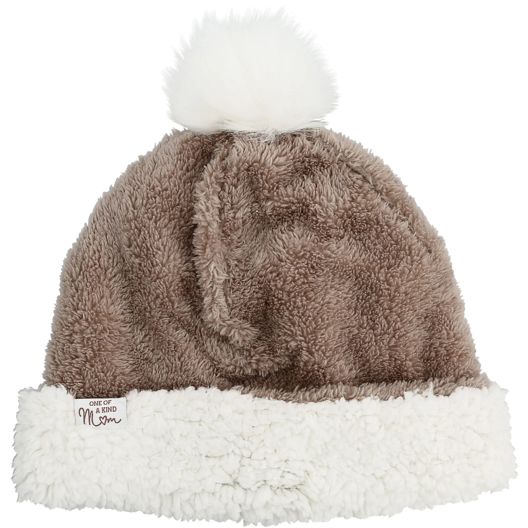 Mom One Size Fits Most Reversible Sherpa Hat