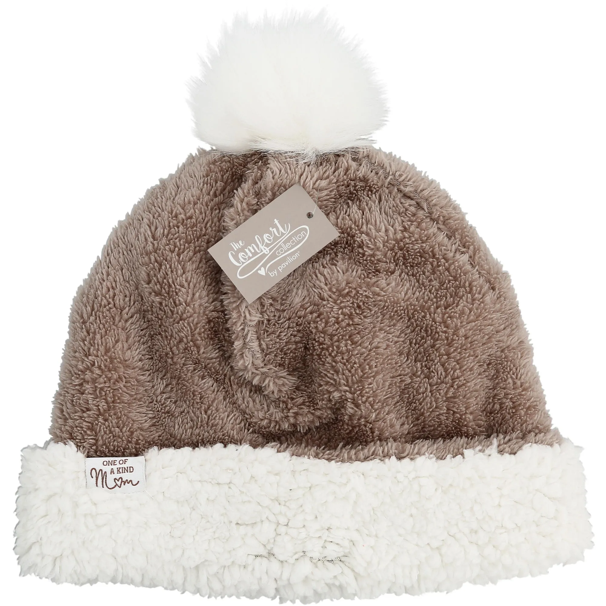 Mom One Size Fits Most Reversible Sherpa Hat