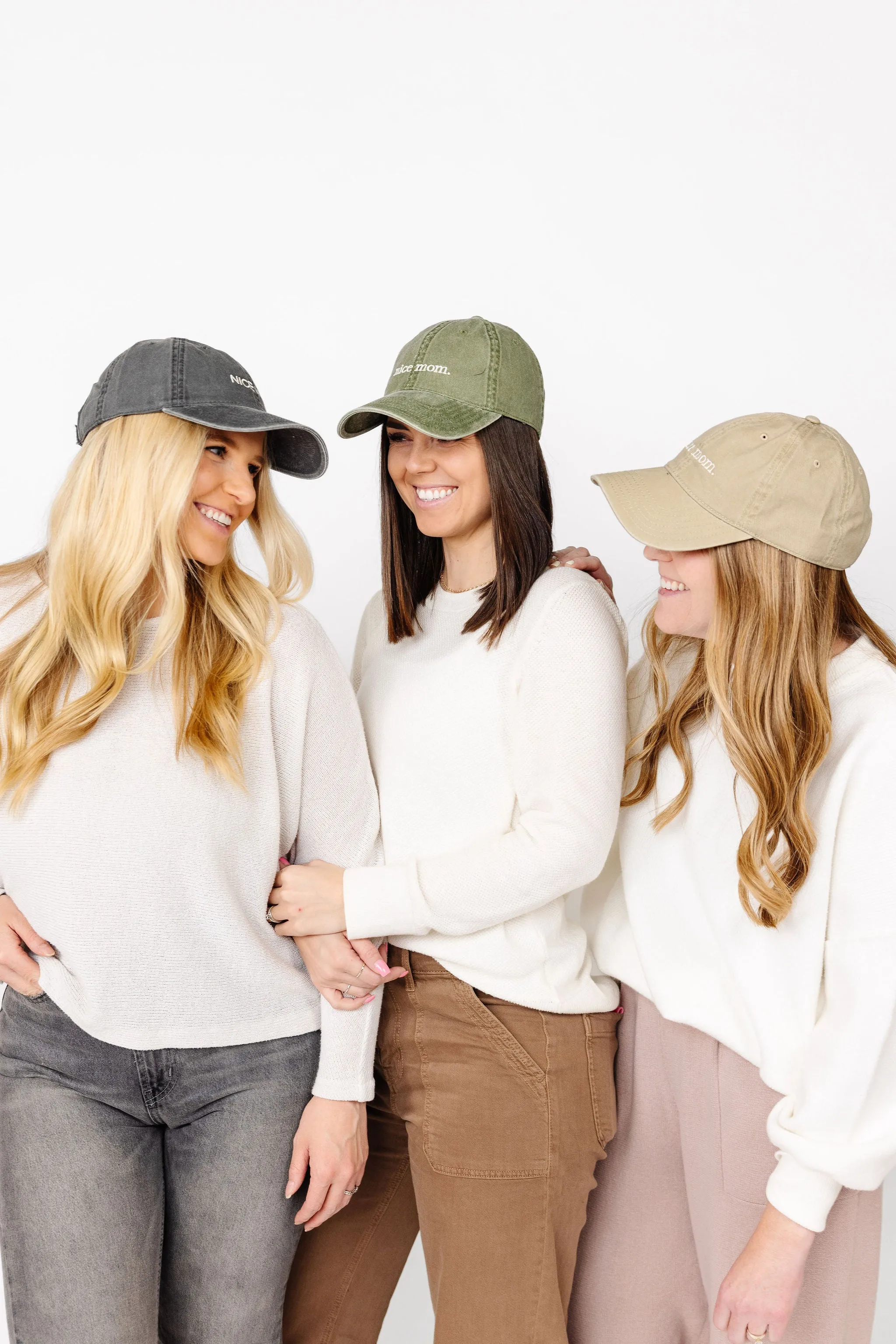 Nice Mom Ball Cap | Khaki