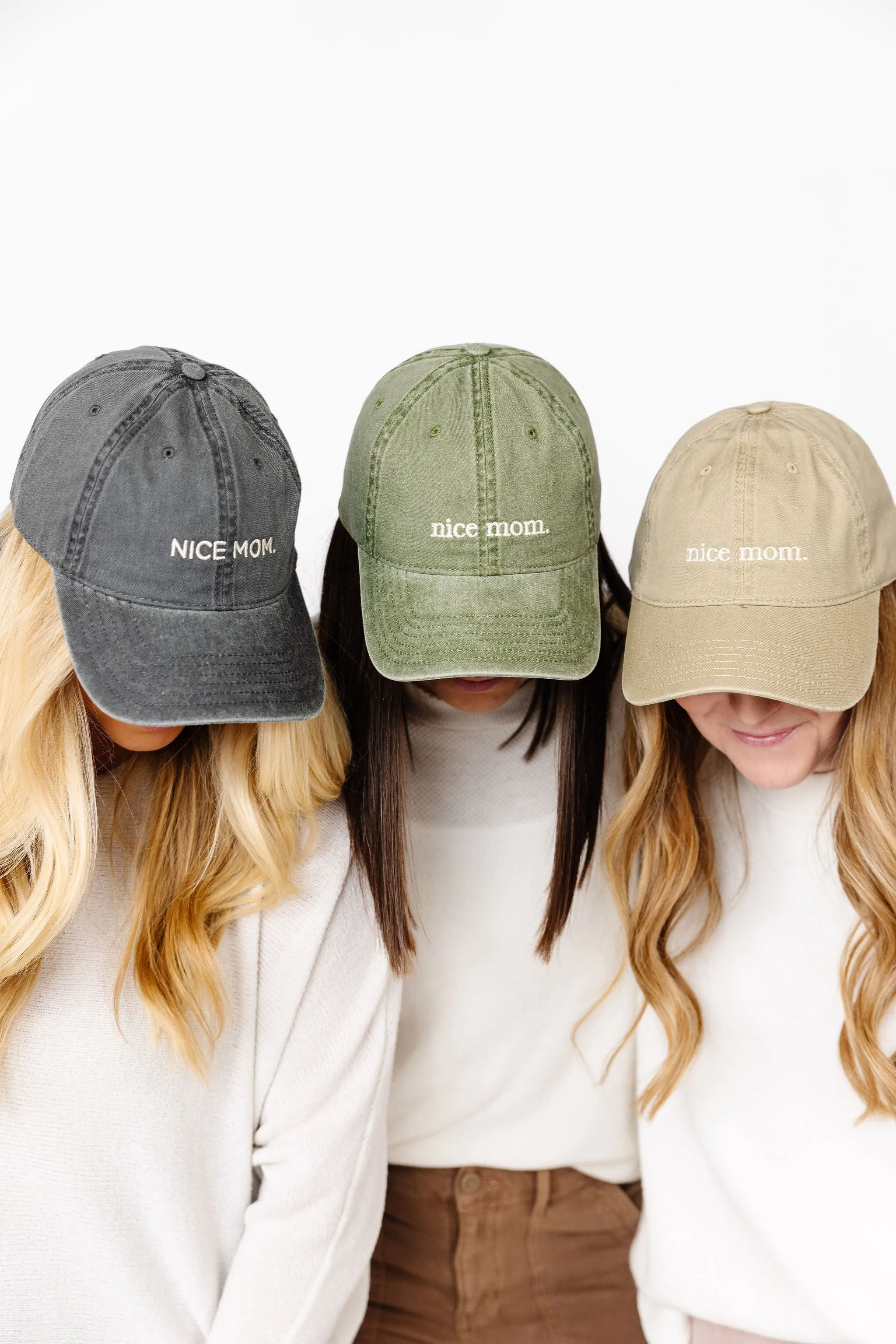 Nice Mom Ball Cap | Khaki