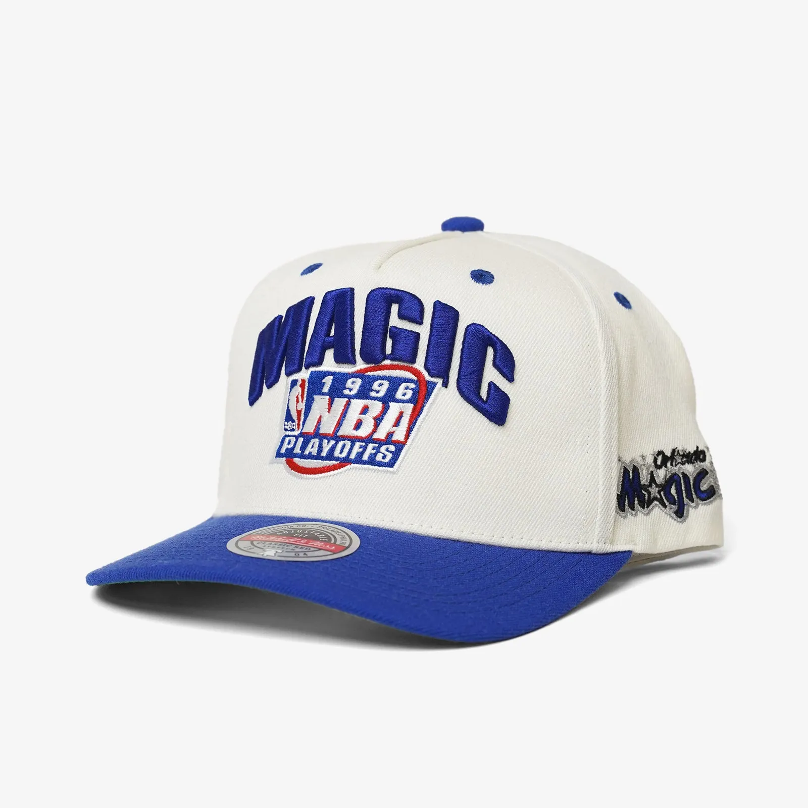 Orlando Magic 1996 Playoffs Classic Redline Snapback - Off White