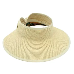 Peter Grimm Luau - Straw Roll Visor Hat