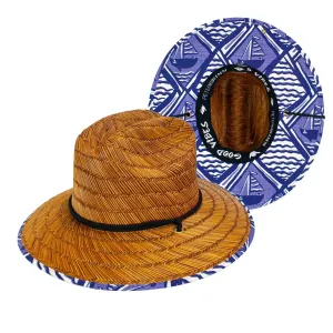 Peter Grimm Sail Jr - Children's Straw Lifeguard Hat