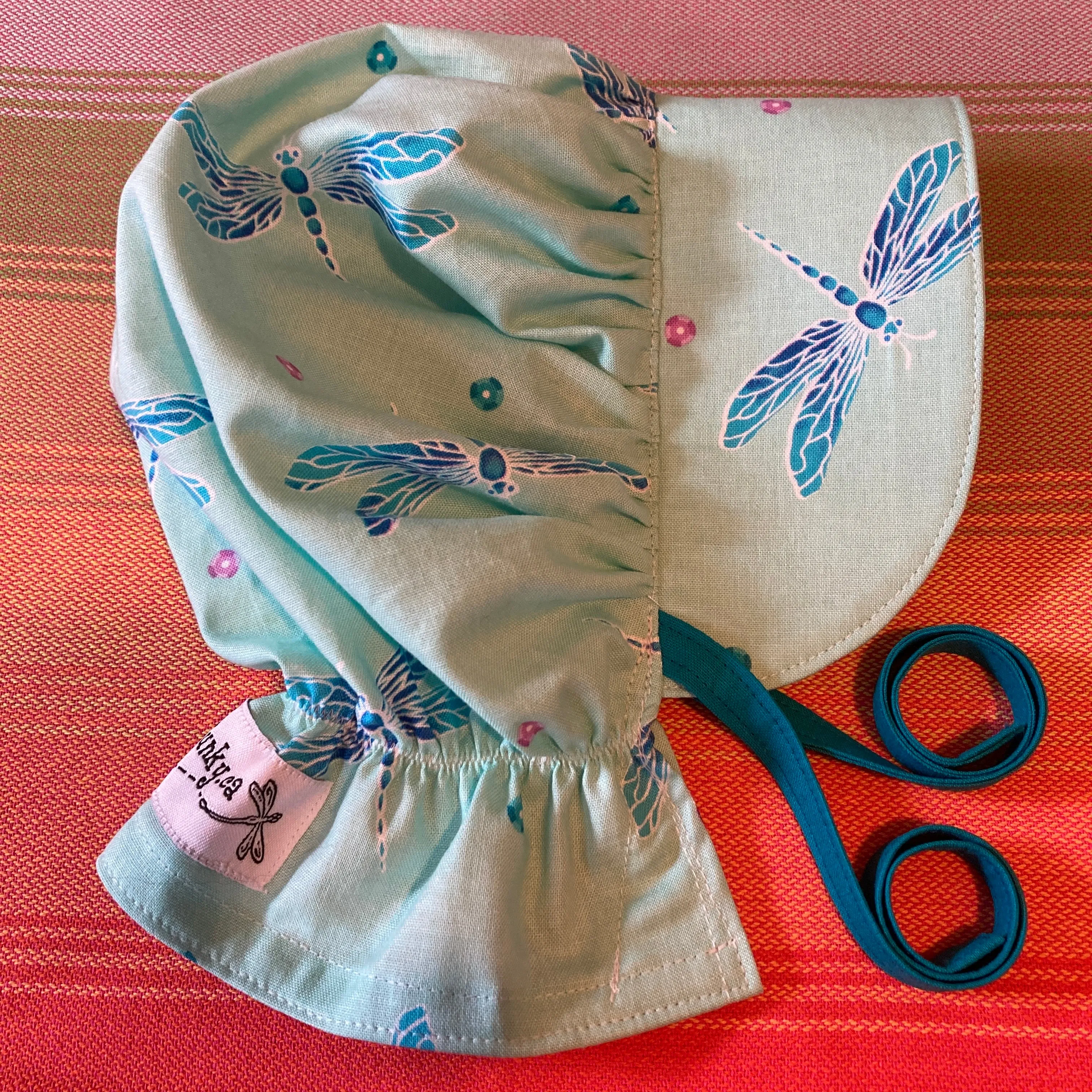 Sewfunky Sun Bonnet - Dragonflies